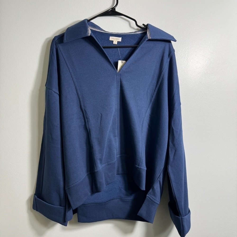 NWT Anthropologie Pilcro Johnny Collar Pullover - Picture 3 of 6